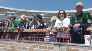 Blue/Gold Notre Dame Spring Football Game