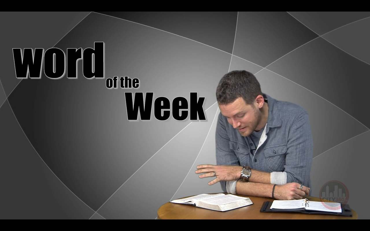 How are you giving back? - Word of the Week with Pastor Tony