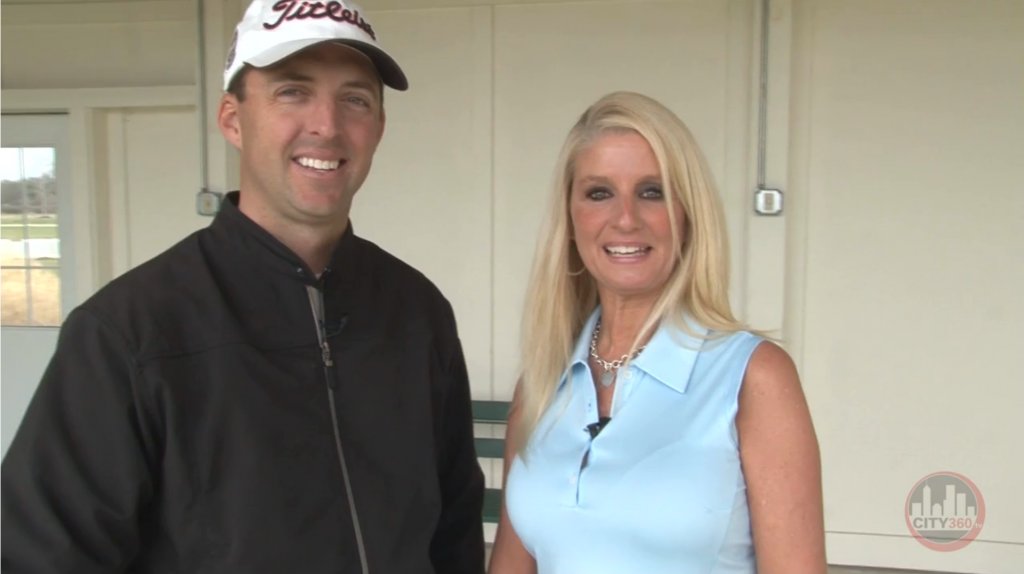How to play a short hill lie - Ask a Pro Webisode with Colby and Julie
