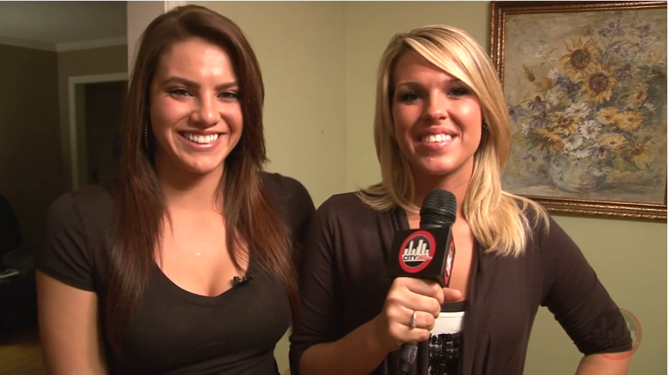 On The Scene A Team" Alexis and Ashley" with Matthew Ferris Band